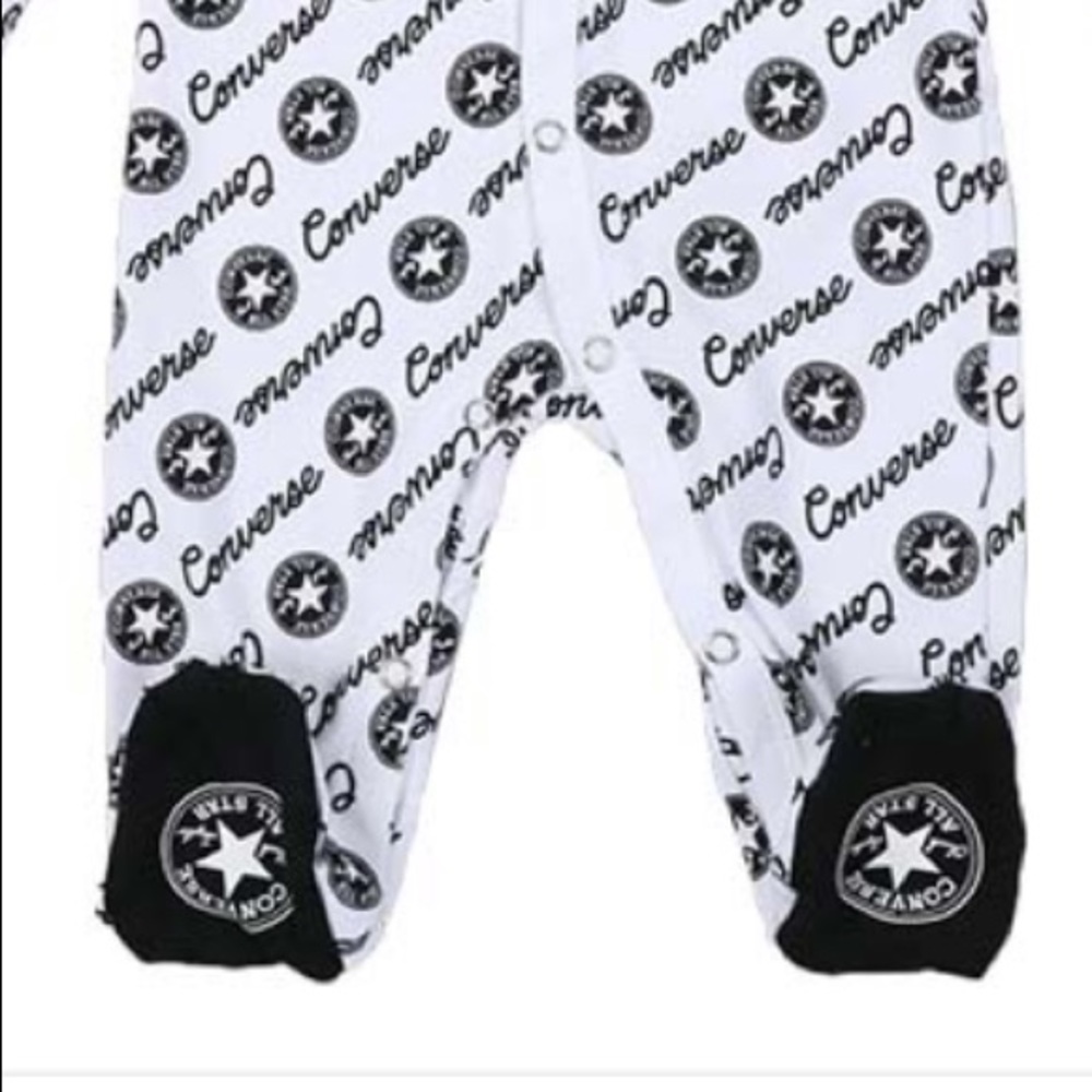 CONVERSE NEWBORN FOOTIE ONESIE - Picture 4 of 4